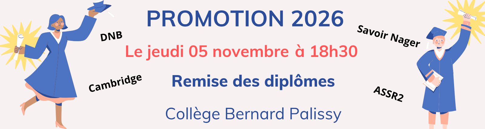 Remise diplomes 2026